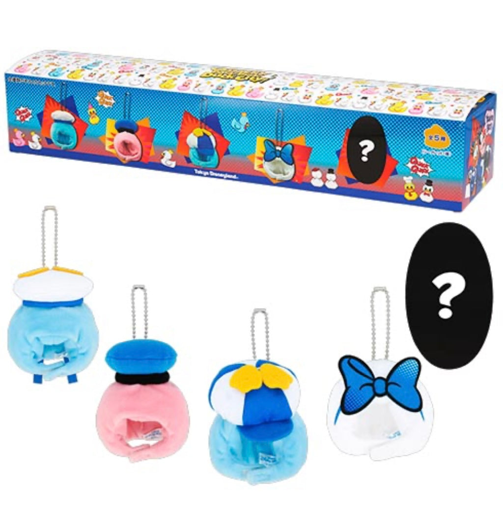 Tokyo Disney Resort - Quacky Celebration - Shake Stick Accessory / Plush Kecyhain - Blind Box Full Set