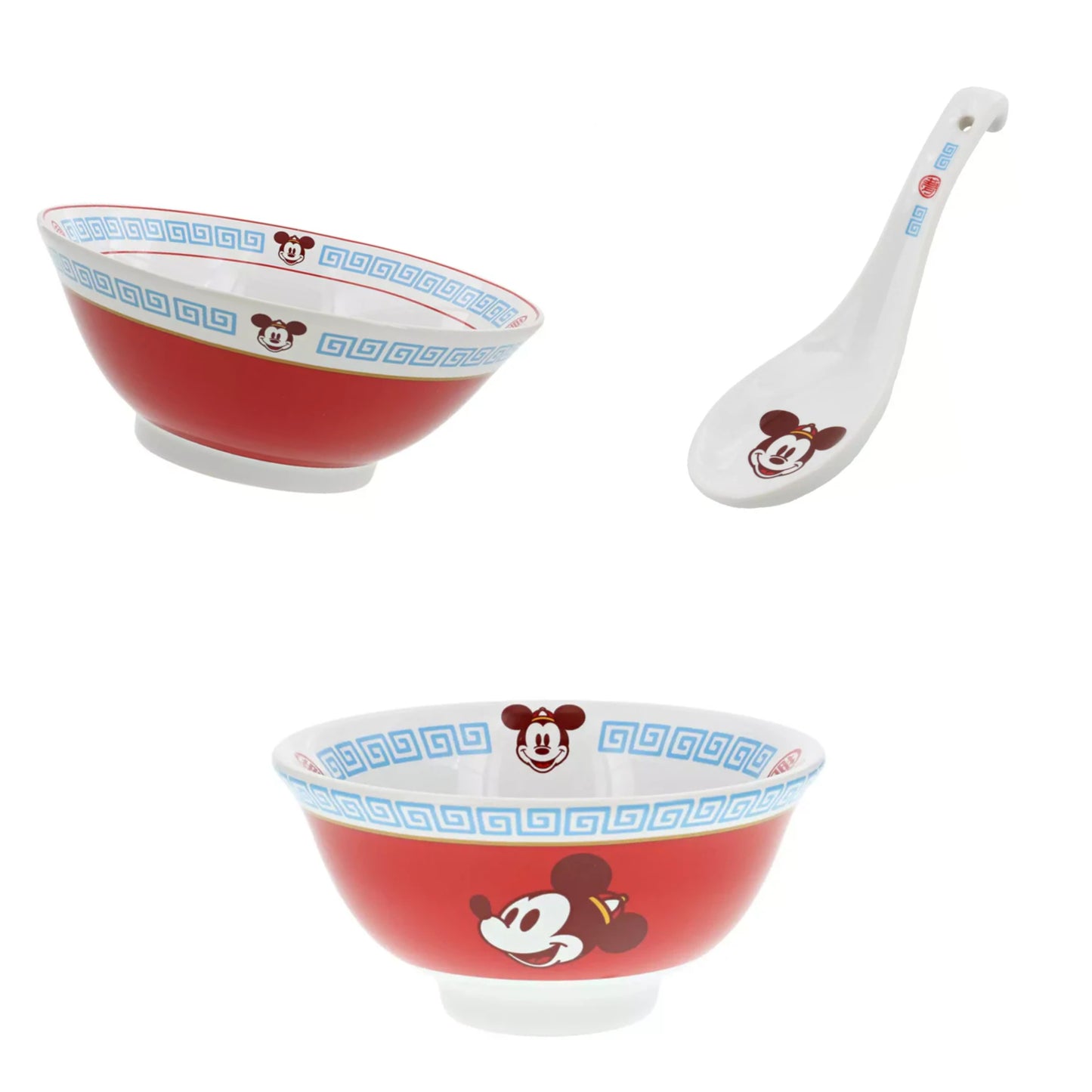 Ramen, Soup Bowl & Spoon Set
