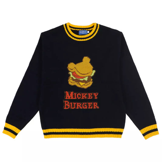 Tokyo Disney Resort - Mickey Mouse Burger  - Unisex Oversized Sweater