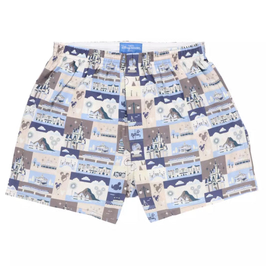 Tokyo Disney Resort - Park Icons - Unisex Trunks