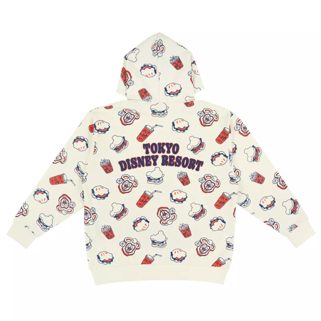 Tokyo Disney Resort - Park Foods - Oversized Hoodie - Unisex