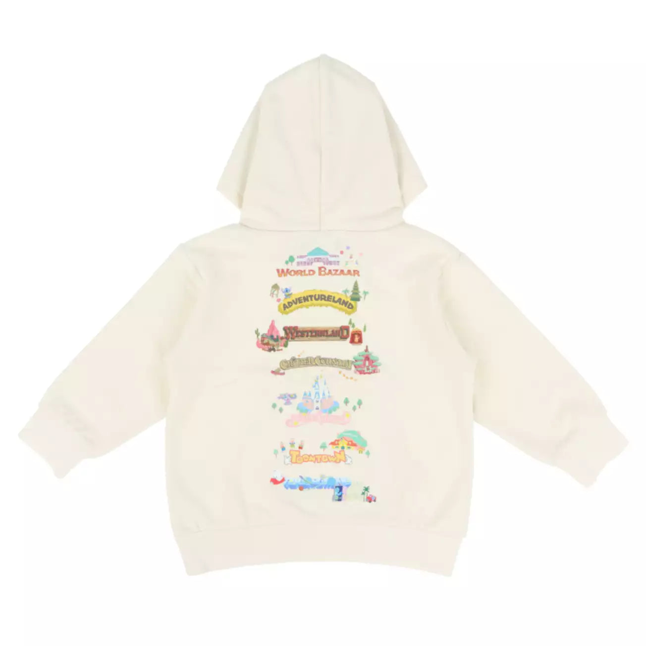 Tokyo Disney Resort - Disneyland Park Lands - Kids Hoodie