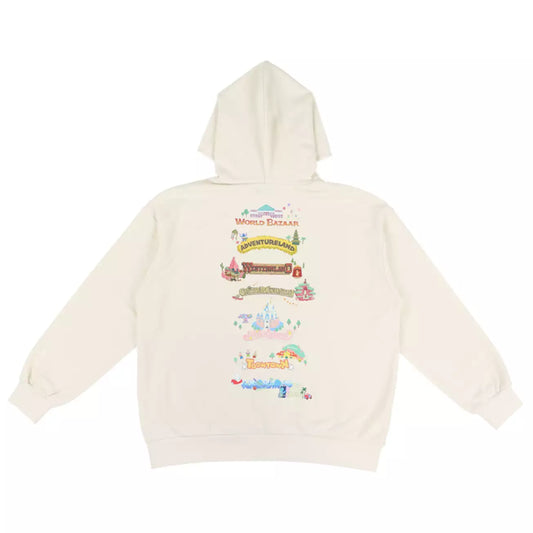 OCT 2 PREORDER - Tokyo Disney Resort - Disneyland Park Lands - Unisex Hoodie
