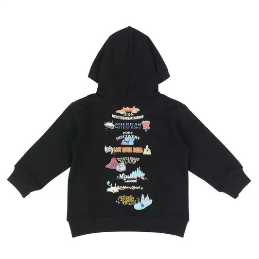 Tokyo Disney Resort - Disneysea Park Lands - Kids Hoodie