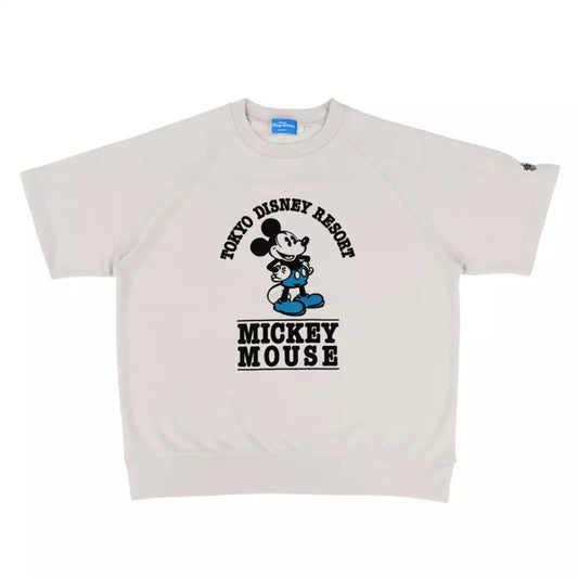 Tokyo Disney Resort - Mickey Mouse - Short-Sleeved Unisex Sweatshirt