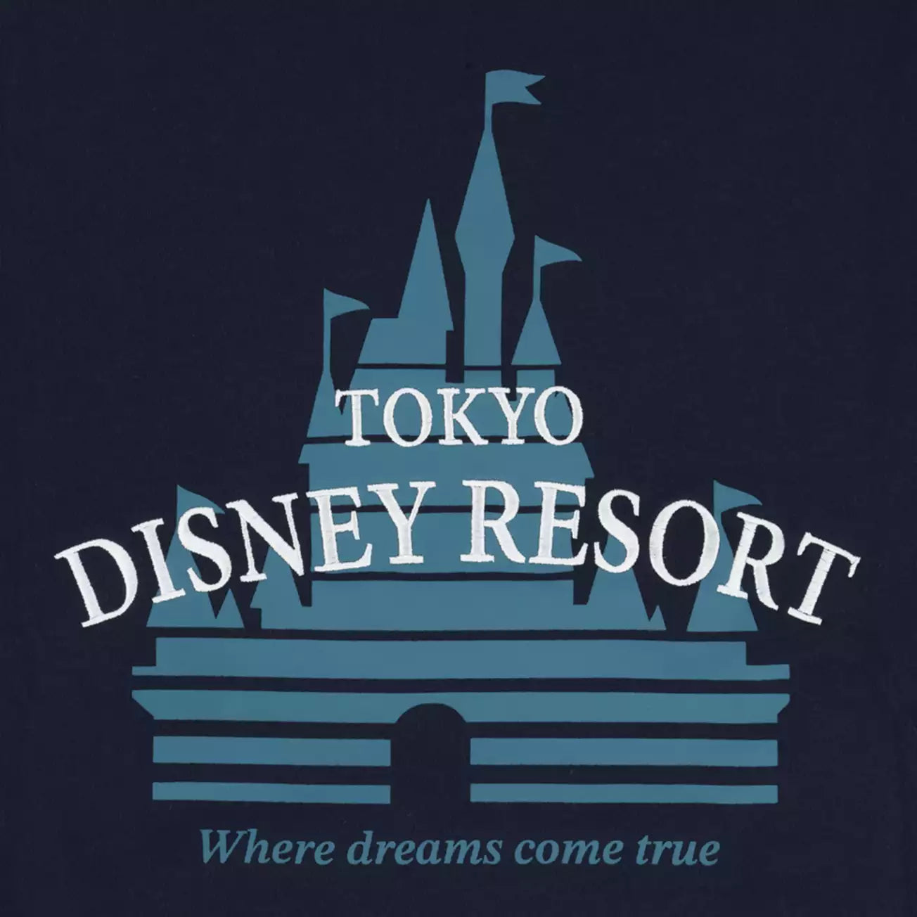 Tokyo Disney Resort - Cinderella Castle - Unisex Hoodie