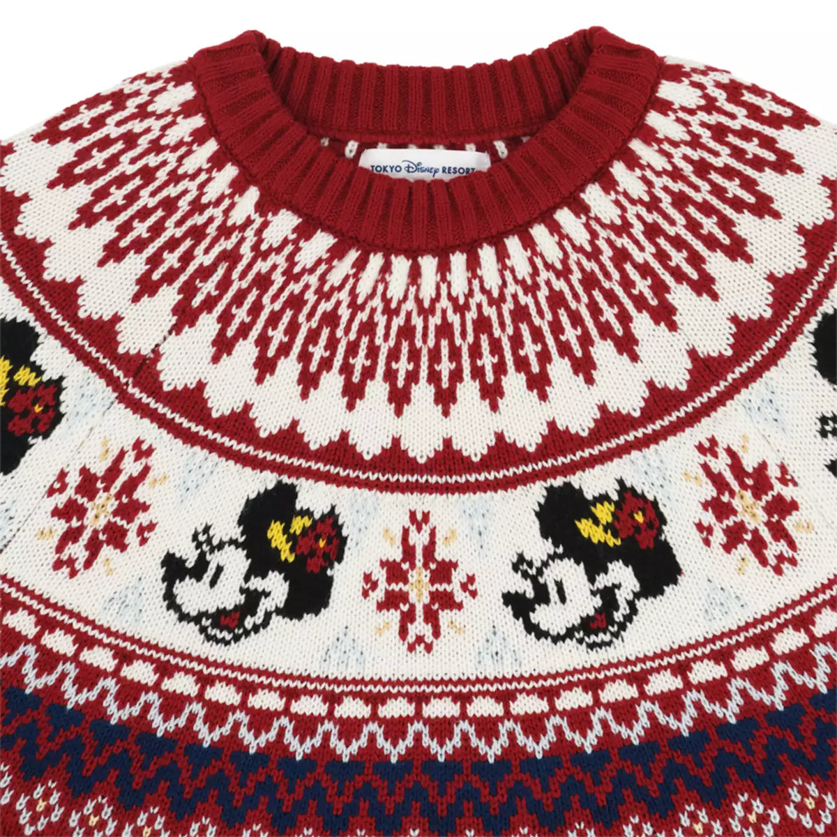 OCT 22 PREORDER - Tokyo Disney Resort - Minnie Mouse - Winter Knit Unisex Sweater