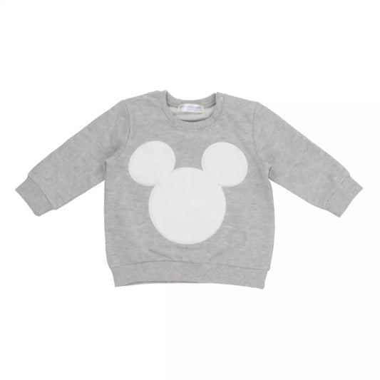 Tokyo Disney Resort - Grey Mickey Mouse - Baby Sweatshirt - 90cm