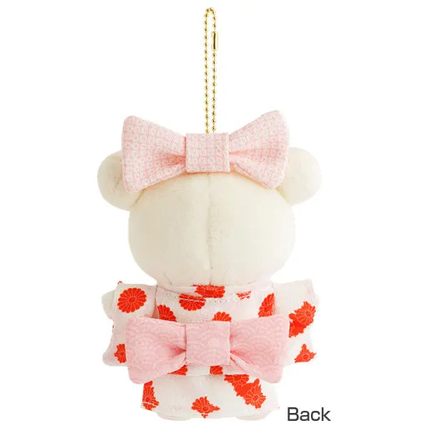 Sanrio Japan (San-X) - Rilakkuma Collectible Plush Keychain (Kimono & Korilakkuma)