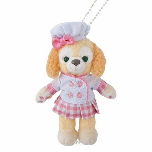 Disneysea Limited - Duffy & Friends - Cookie Ann - Plush Keychain (chef outfit)