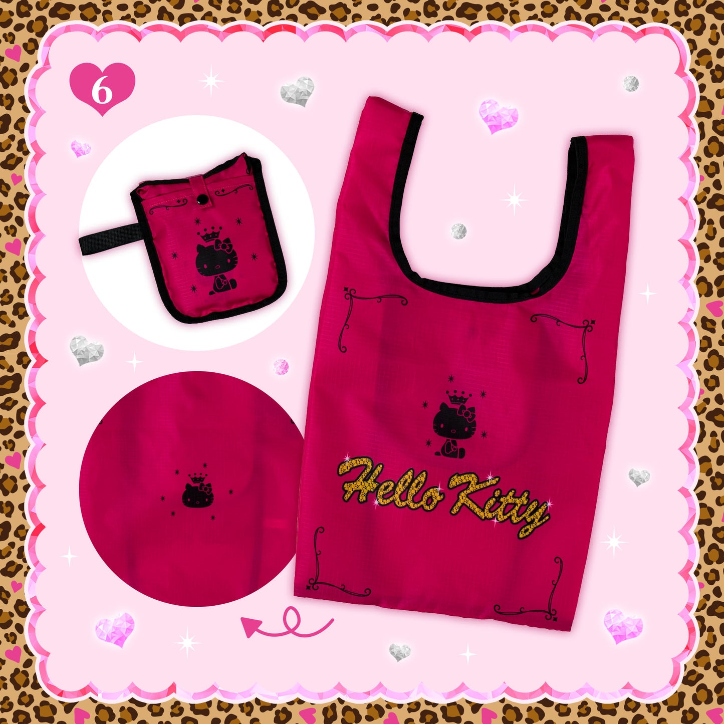 JULY 23 PREORDER - Sanrio Japan - Gal-style MAX - ECO Bag