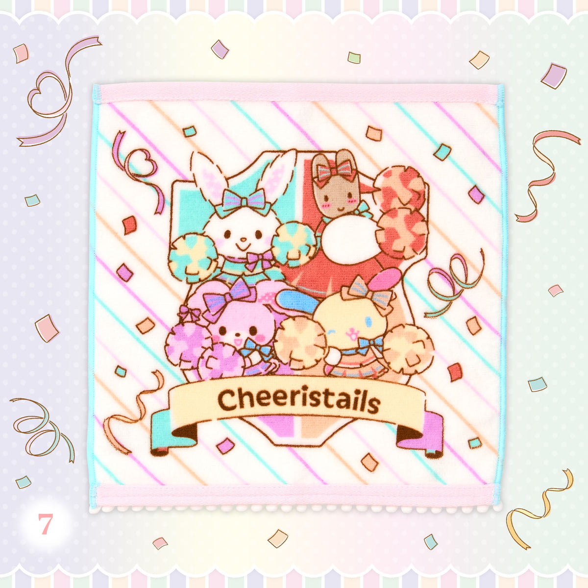 SEPT 16 PREORDER - Sanrio Japan - Cheer Tales - Mini Towel