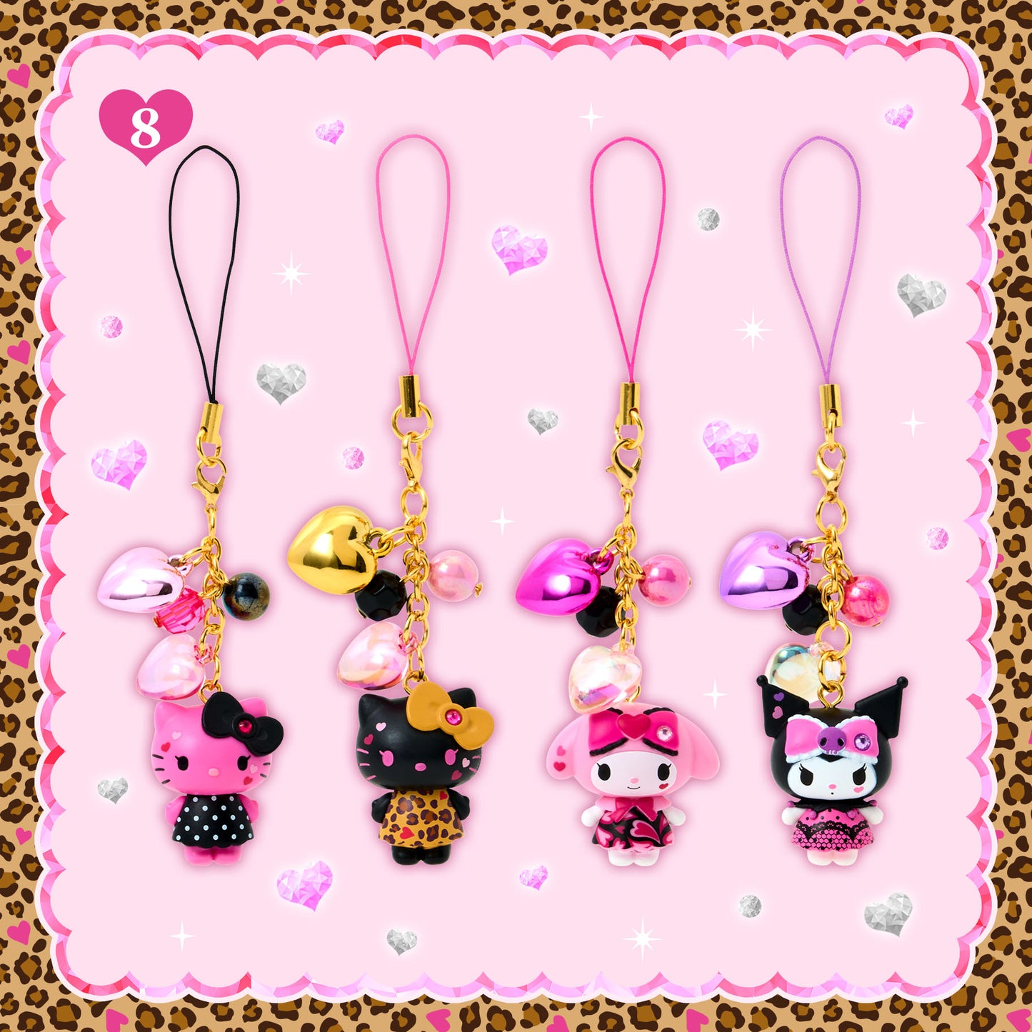 JULY 23 PREORDER - Sanrio Japan - Gal-style MAX - Straps