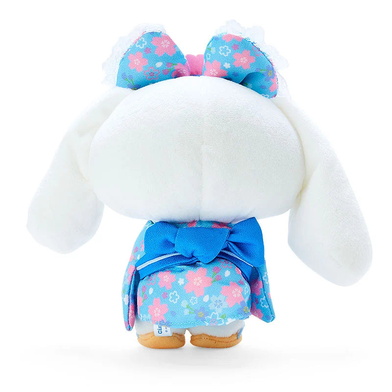 Sanrio Japan - Cinnamoroll - Plush Toy - (cherry blossom kimono)