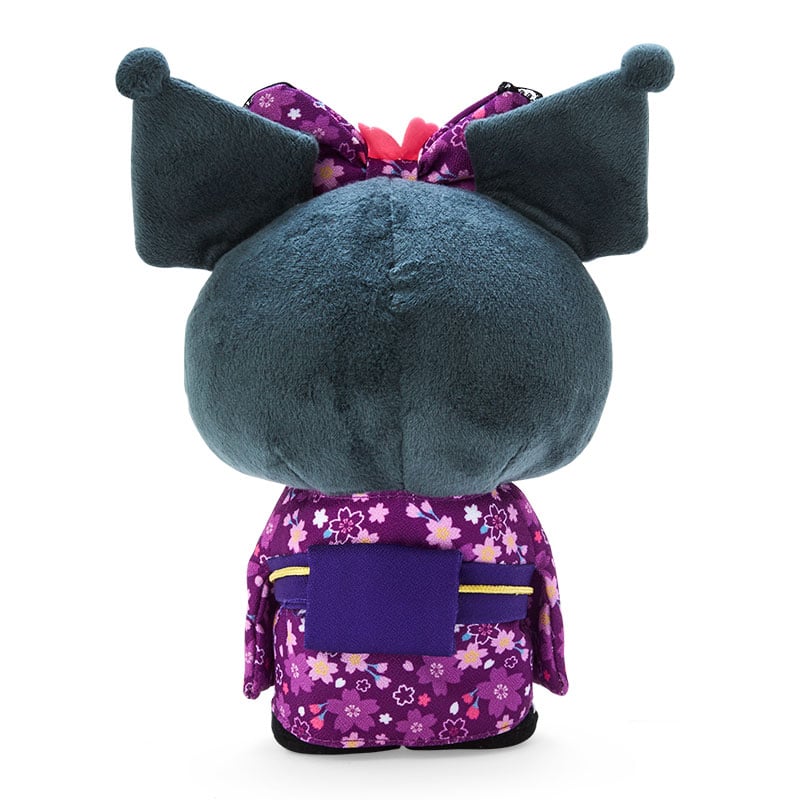 Sanrio Japan - Kuromi - Plush Toy - (cherry blossom kimono)