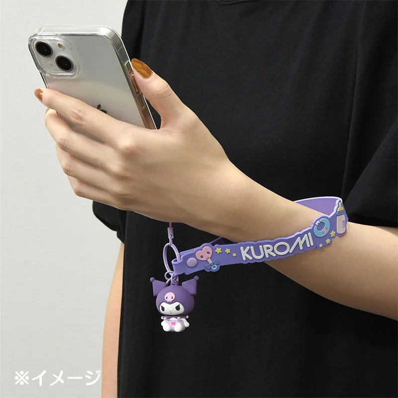 Sanrio Japan - Kuromi - Smartphone Hand Strap with 3D Mascot