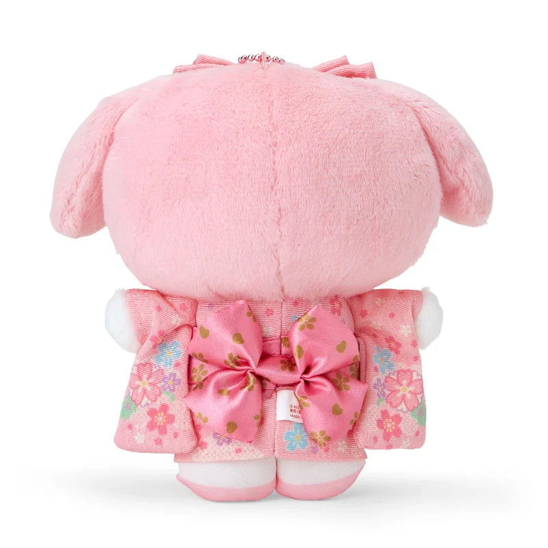 Sanrio Japan - My Melody - Plush Mascot Keychain (kimono)
