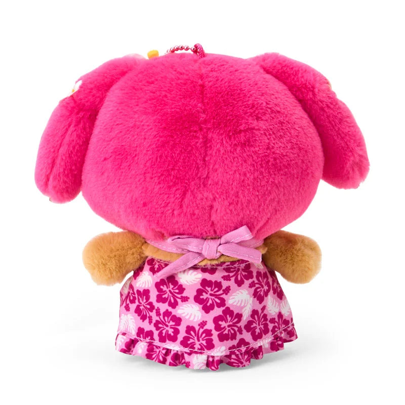 Sanrio Japan - Tan My Melody - Plush Mascot Keychain (Tokonatsu Vacation)