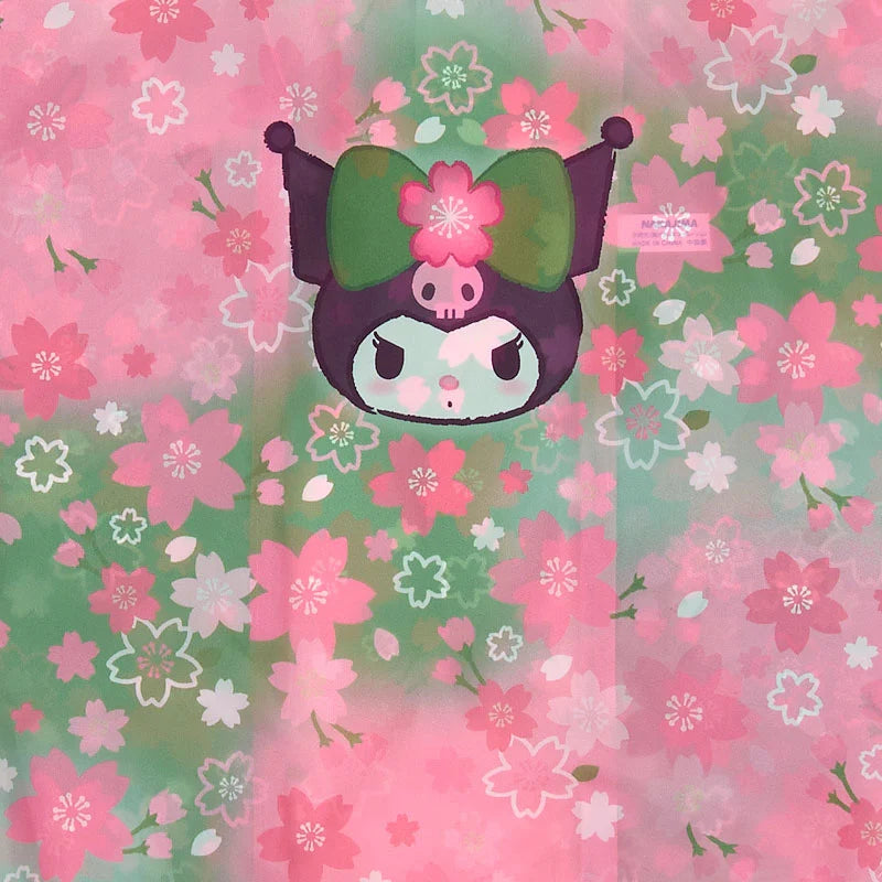 Sanrio Japan - Kuromi - Plush Mascot Keychain / Eco Bag (Matcha Kimono)