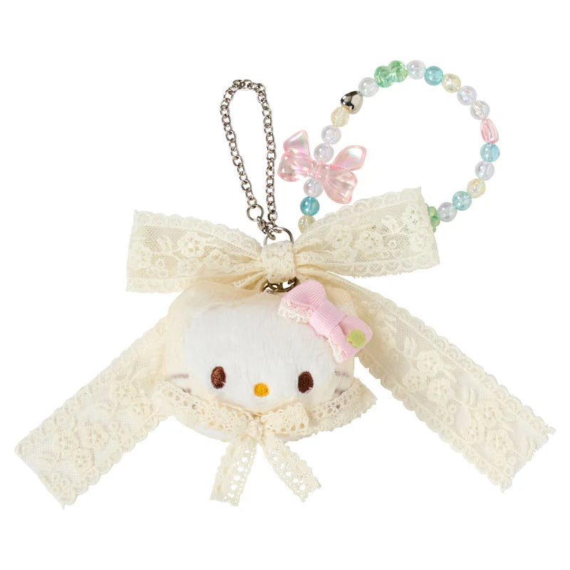 Sanrio Japan - Hello Kitty - Plush Bag Charm (forest lace)