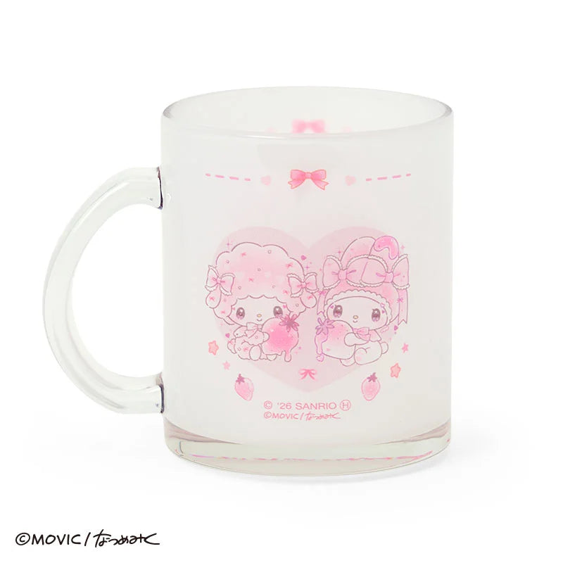 Sanrio Japan - My Melody & My Sweet Piano DOLLY MIX PETIT - Glass Mug