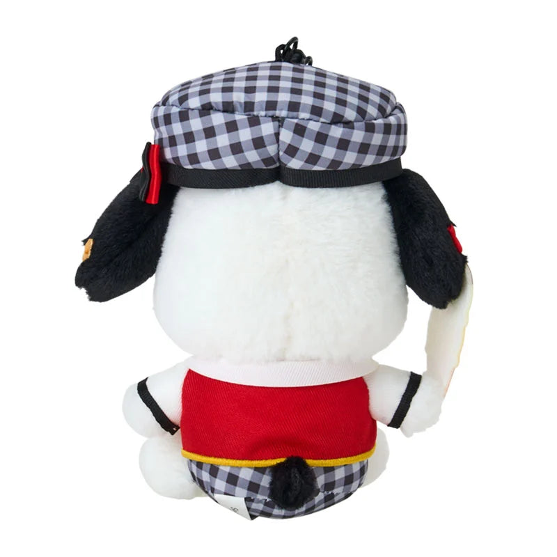 Sanrio Japan - Pochacco Plush Keychain (Character Grand Prix 4th Edition: Sanrio Coordinate Collection)