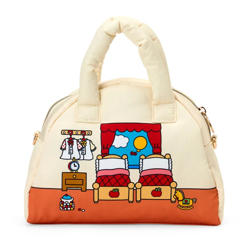 Sanrio Japan - Hello Kitty - Puff Boston Bag (Cream)