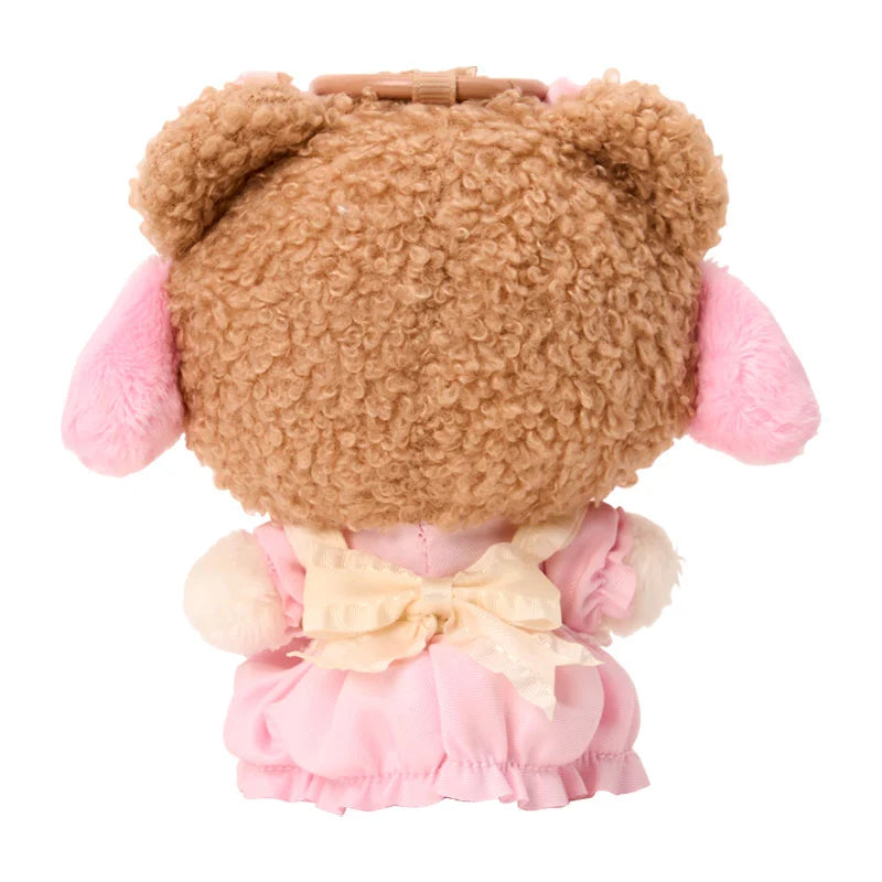 Sanrio Japan - Cookie Fluffy Bear - My Melody Plush Keychain