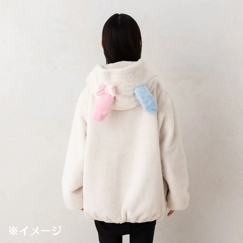 Sanrio Japan - Usahana - Zip-up Fleece Hoodie