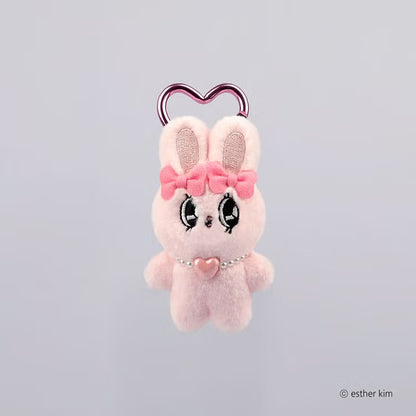 Esther Bunny Japan - Ribbon Bunny Mini Me - Plush Keychain
