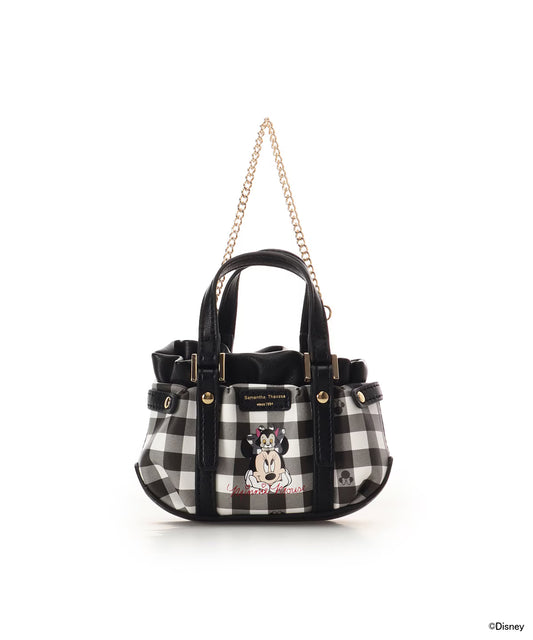 Disney Japan x Samantha Vega - Minnie Mouse Collection - Mini Bag Charm / Pouch (black)