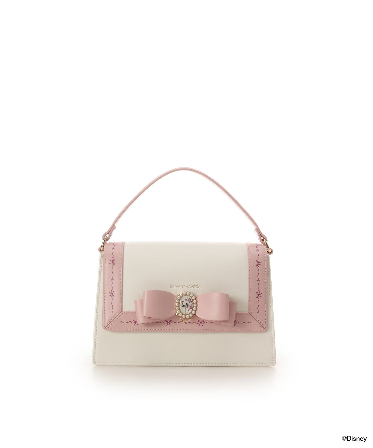 LATE FEB PREORDER - Disney Japan x Samantha Vega - The Aristocats - Marie Collection - Shoulder Bag (white)