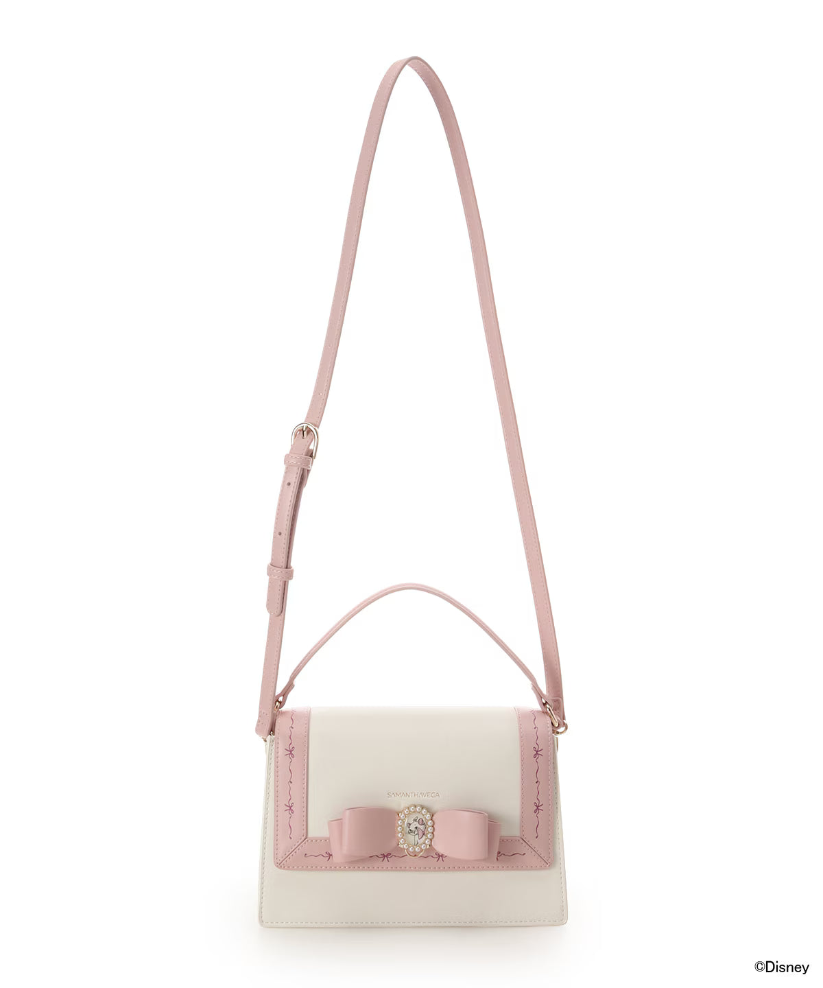 LATE FEB PREORDER - Disney Japan x Samantha Vega - The Aristocats - Marie Collection - Shoulder Bag (white)