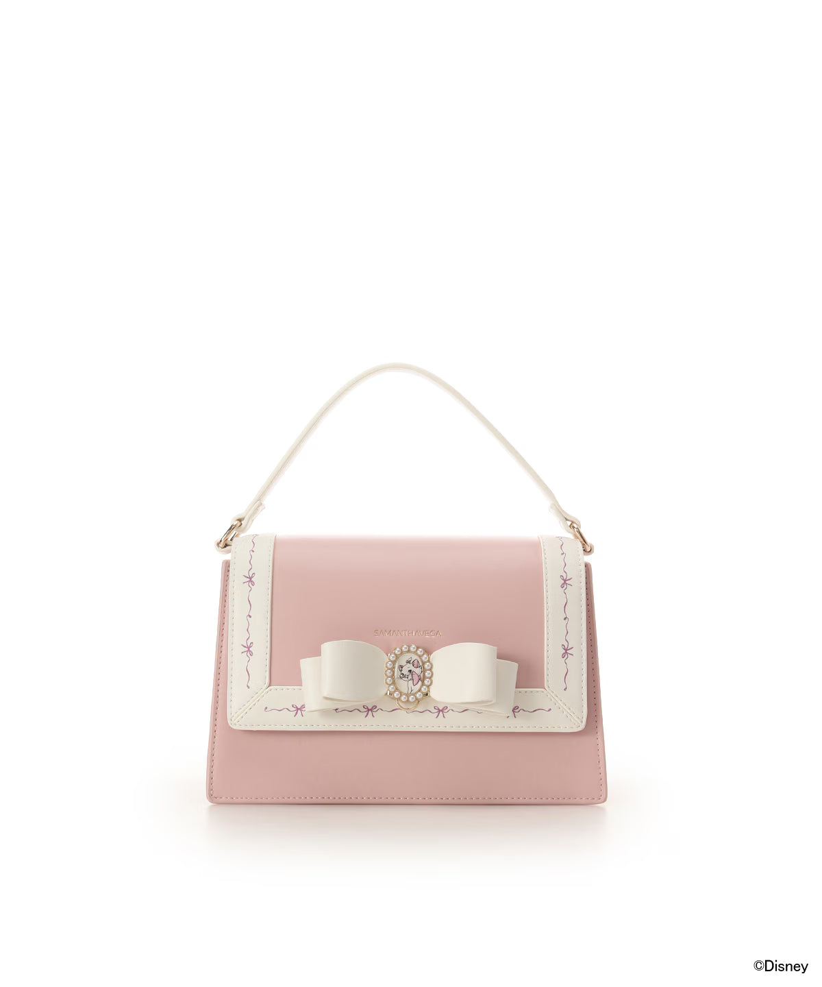 LATE FEB PREORDER - Disney Japan x Samantha Vega - The Aristocats - Marie Collection - Shoulder Bag (pink)