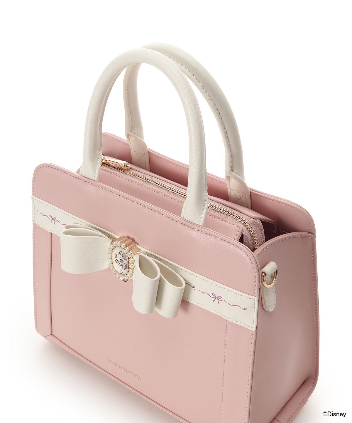 LATE FEB PREORDER - Disney Japan x Samantha Vega - The Aristocats - Marie Collection - Hand Bag (pink)