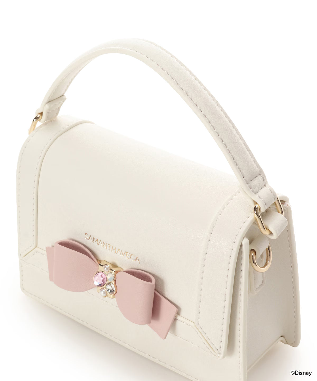 LATE FEB PREORDER - Disney Japan x Samantha Vega - The Aristocats - Marie Collection - Mini Shoulder Bag (white)