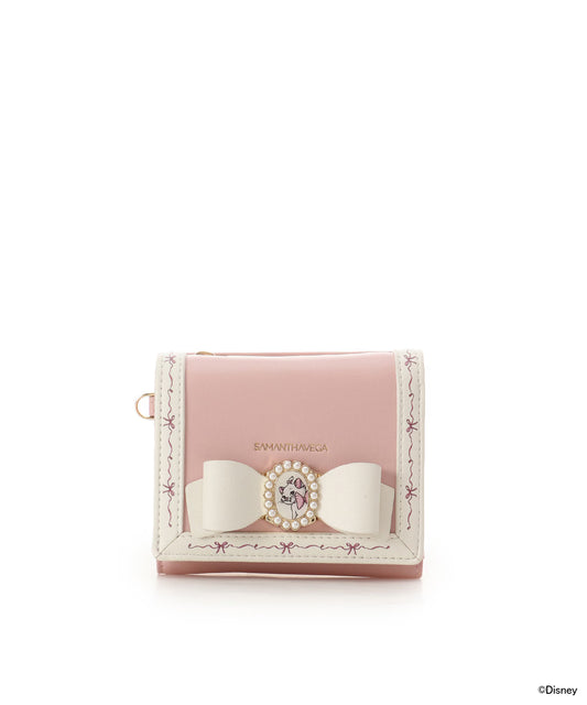 LATE FEB PREORDER - Disney Japan x Samantha Vega - The Aristocats - Marie Collection - Folding Wallet (pink)