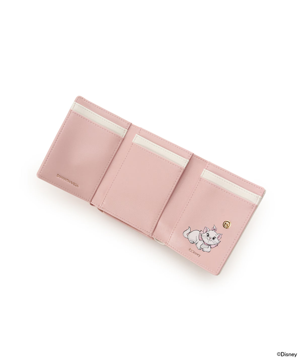 LATE FEB PREORDER - Disney Japan x Samantha Vega - The Aristocats - Marie Collection - Folding Wallet (pink)