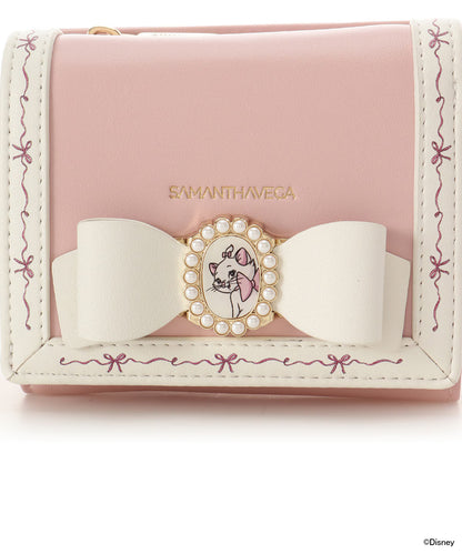 LATE FEB PREORDER - Disney Japan x Samantha Vega - The Aristocats - Marie Collection - Folding Wallet (pink)
