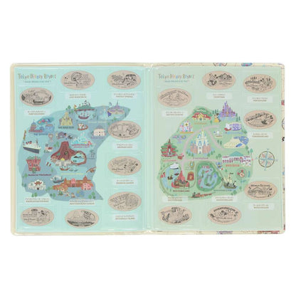Tokyo Disney Resort - Souvenir  Coin Book