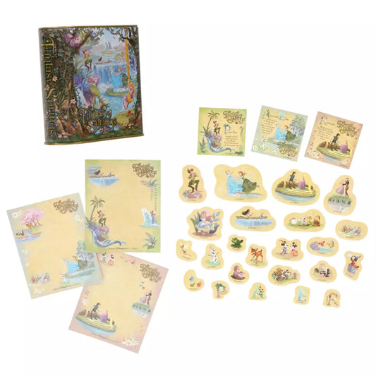 DISNEYSEA LIMITED - Fantasy Springs - Memo & Sticker Tin