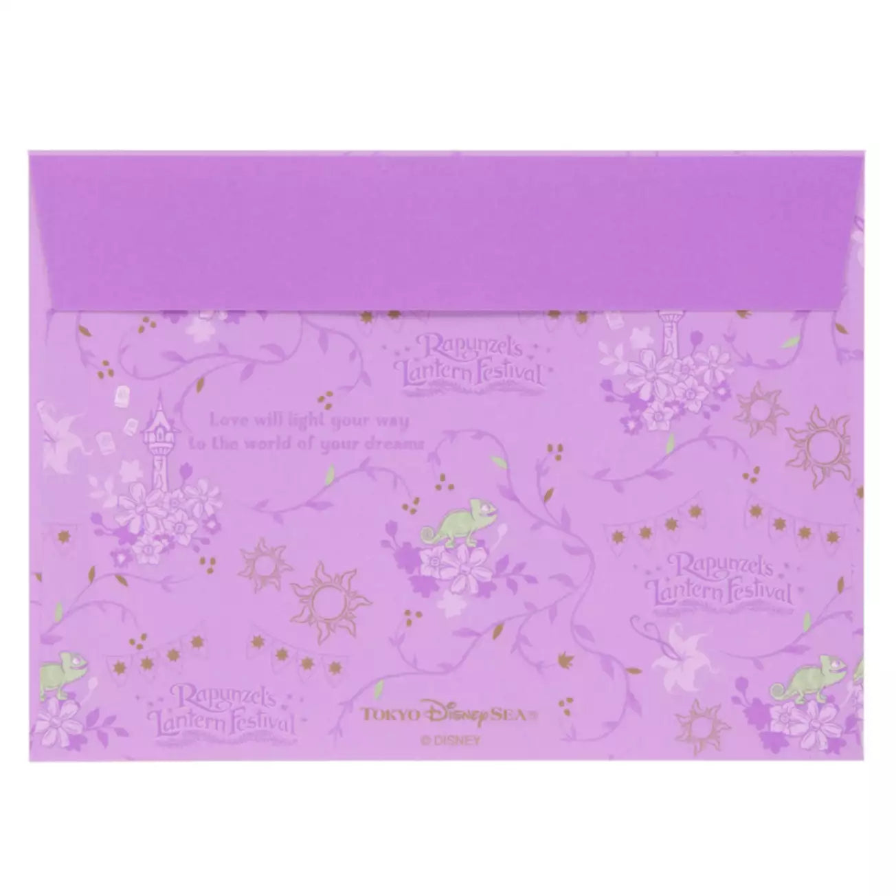 DISNEYSEA LIMITED - Fantasy Springs - Rapunzel - Postcard and Greeting card Set