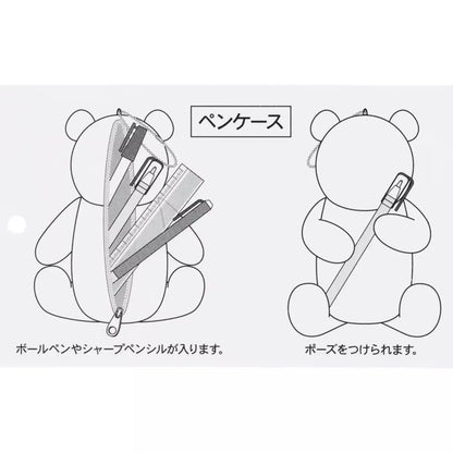 Tokyo Disney Resort - Frozen - Olaf Plush Keychain / Pencil Case