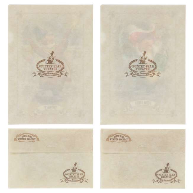Tokyo Disney Resort - Country Bear Theater - 4 Clear Folders