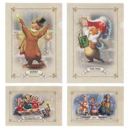 Tokyo Disney Resort - Country Bear Theater - 4 Clear Folders