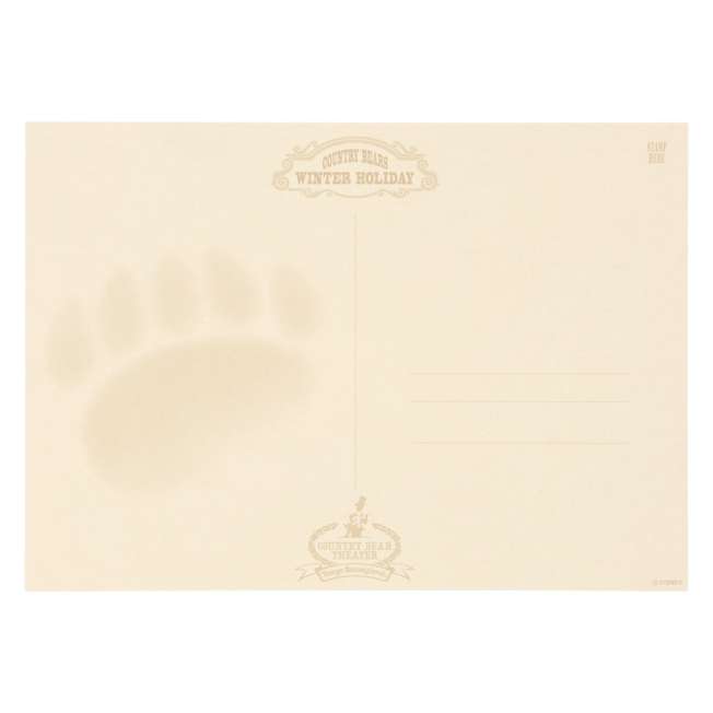 Tokyo Disney Resort - Country Bear Theater - A4 Postcard