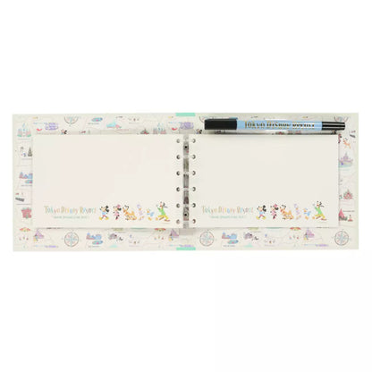 Tokyo Disney Resort - Parks Map - Autograph Book with Pen