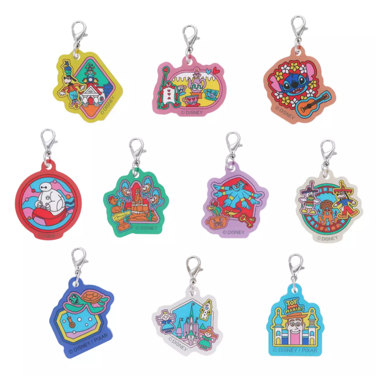 OCT 22 PREORDER - Tokyo Disney Resort - Mickey Mouse & Friends - Ballpoint Pen with Random Charm