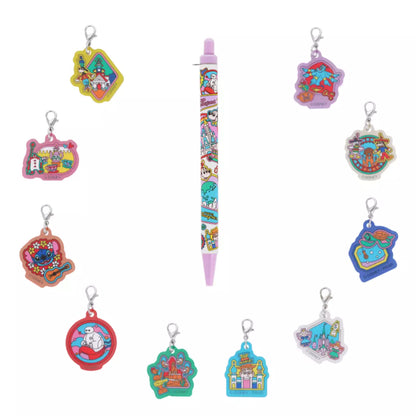 OCT 22 PREORDER - Tokyo Disney Resort - Mickey Mouse & Friends - Ballpoint Pen with Random Charm