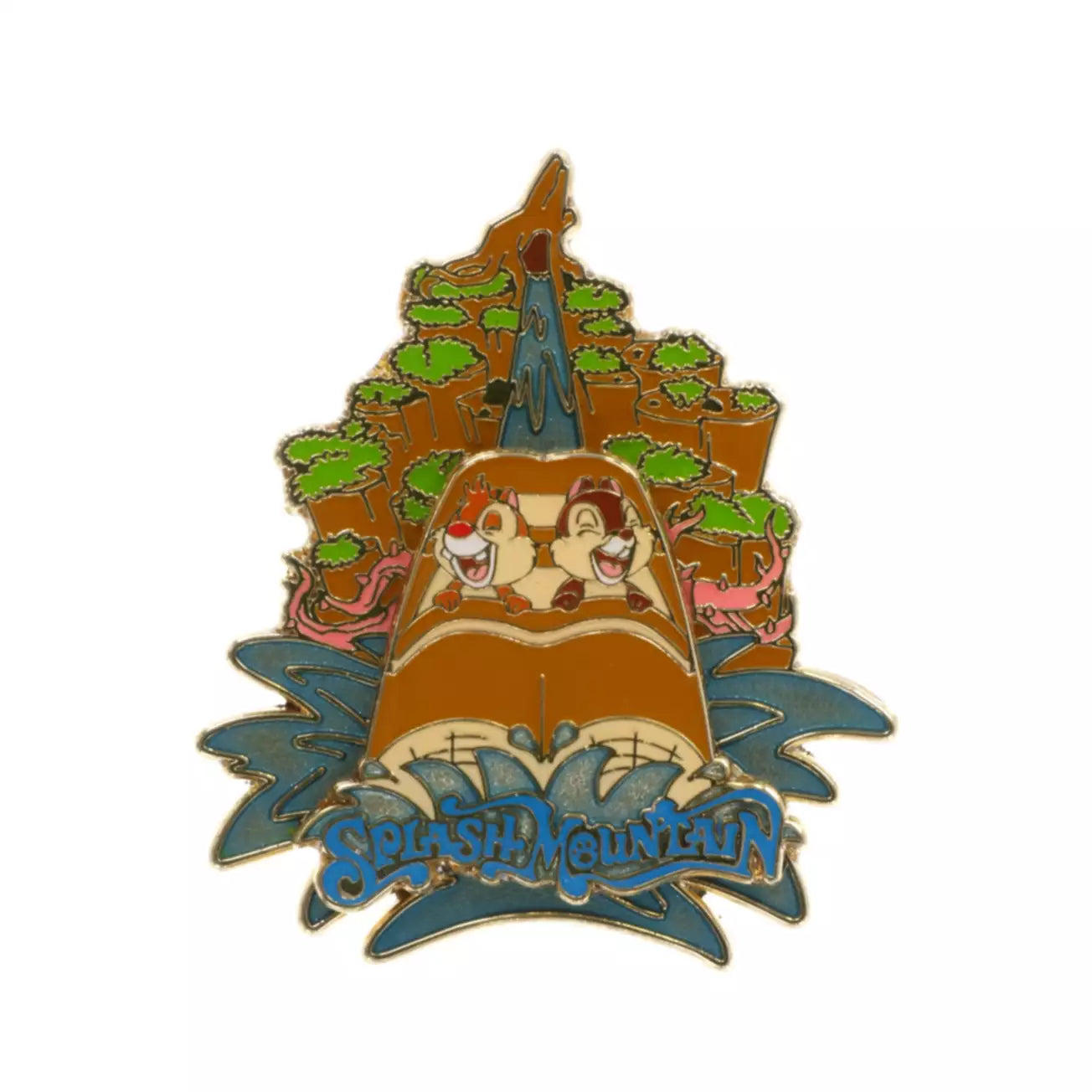 Tokyo Disney Resort - Chip & Dale - Splash Mountain Pin